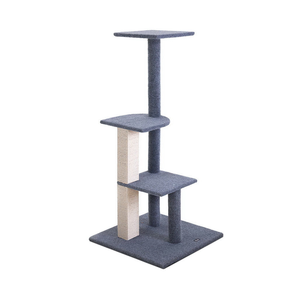 i.Pet Cat Tree 124cm Scratching Post Tower Scratcher Trees Wood Condo Board Pet Care > Cat Supplies > Cat Scratching Posts Ipet