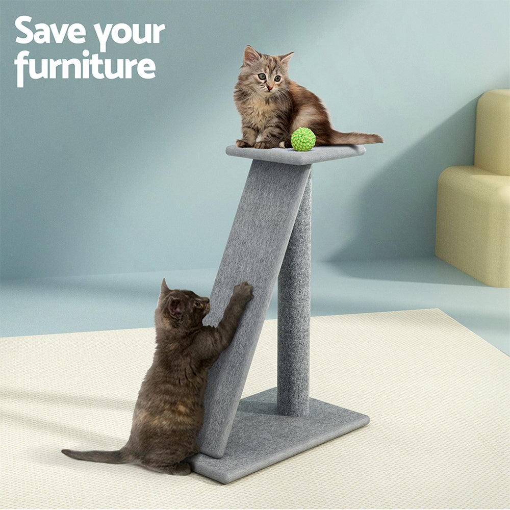 i.Pet Cat Tree 82cm Scratching Post Tower Scratcher Condo Trees Climb House Pet Care > Cat Supplies > Cat Scratching Posts Ipet