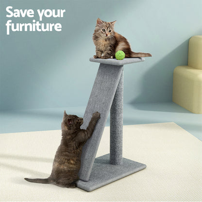 i.Pet Cat Tree 82cm Scratching Post Tower Scratcher Condo Trees Climb House Pet Care > Cat Supplies > Cat Scratching Posts Ipet