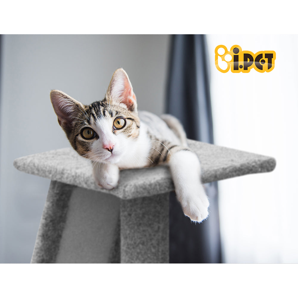 i.Pet Cat Tree 82cm Scratching Post Tower Scratcher Condo Trees Climb House Pet Care > Cat Supplies > Cat Scratching Posts Ipet