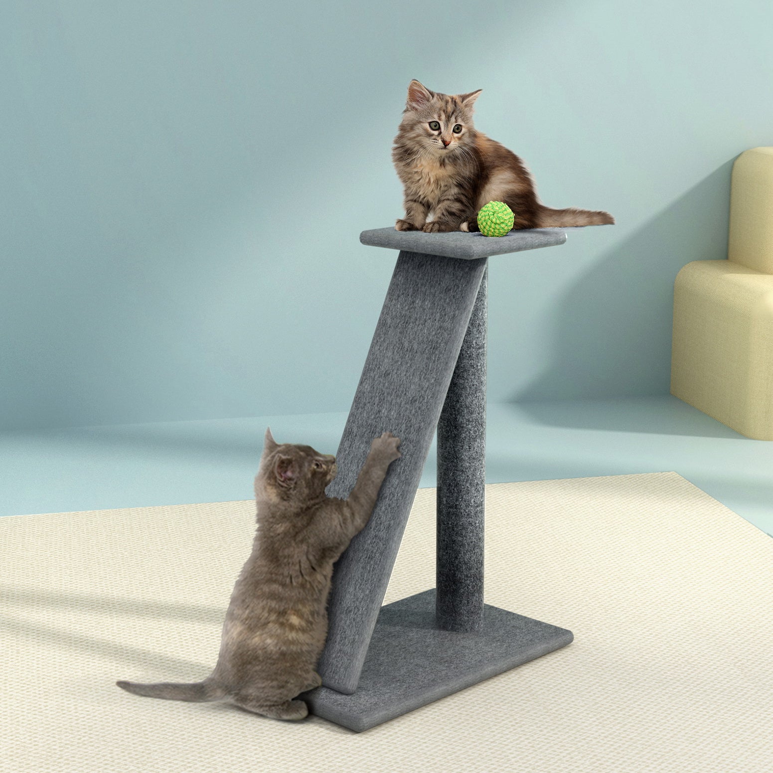i.Pet Cat Tree 82cm Scratching Post Tower Scratcher Condo Trees Climb House Pet Care > Cat Supplies > Cat Scratching Posts Ipet