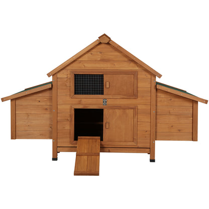 i.Pet Chicken Coop Rabbit Hutch 150cm x 68cm x 96cm Large House Run Cage Wooden Outdoor Pet Enclosure Pet Care > Coops & Hutches > Small Animal Habitats & Cages Woofy and Whiskers