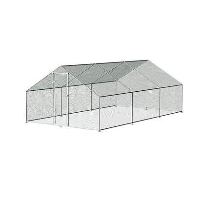 i.Pet Chicken Coop Cage 3x6x2m Galvanised Steel Pet Care > Coops & Hutches > Coop & Hutch Accessories ipet