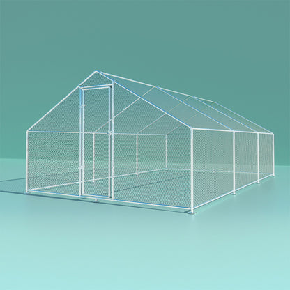 i.Pet Chicken Coop Cage 3x6x2m Galvanised Steel Pet Care > Coops & Hutches > Coop & Hutch Accessories ipet