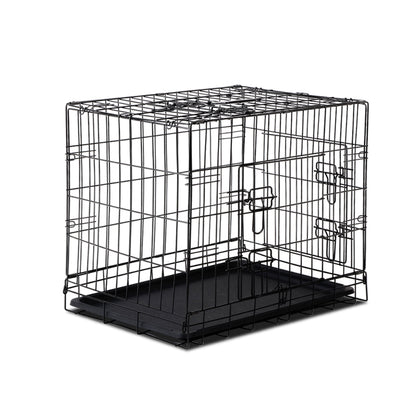 i.Pet 24" Dog Cage Crate Kennel 3 Doors Pet Care > Dog Supplies > Dog Kennels Ipet