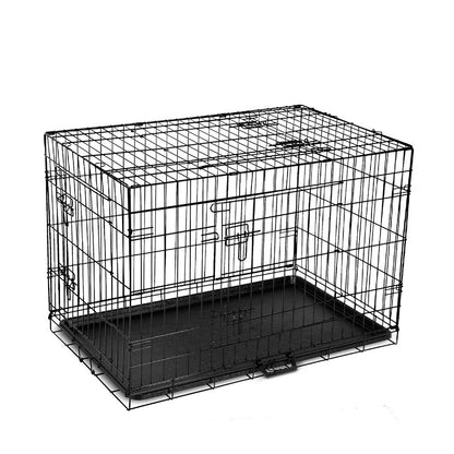 i.Pet 36" Dog Cage Crate Kennel 3 Doors Pet Care > Dog Supplies > Dog Kennels Ipet