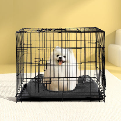 i.Pet 36" Dog Cage Crate Kennel 3 Doors Pet Care > Dog Supplies > Dog Kennels Ipet