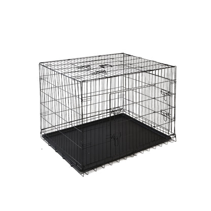 i.Pet 42" Dog Cage Crate Large Kennel 3 Doors Pet Care > Dog Supplies > Dog Kennels Ipet