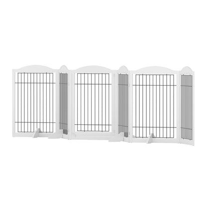 i.Pet Dog Playpen Enclosure 6 Panel Pet Fence Wooden Play Pen Pet Care > Dog Supplies > Dog Playpens & Gates ipet