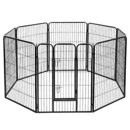 i.Pet 40" 8 Panel Dog Playpen Pet Exercise Cage Enclosure Fence Play Pen Pet Care > Dog Supplies > Dog Playpens & Gates Ipet