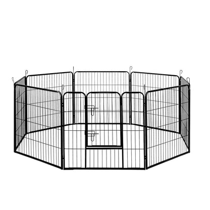i.Pet 32" 8 Panel Dog Playpen Pet Exercise Cage Enclosure Fence Play Pen Pet Care > Dog Supplies > Dog Playpens & Gates Ipet