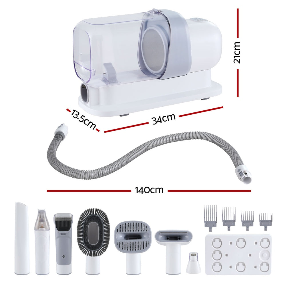 i.Pet Pet Grooming Kit Vacuum Dog Cat Hair Dryer Remover Clipper Brushes Cleaning Pet Care > Cleaning & Maintenance > Pet Grooming Supplies ipet