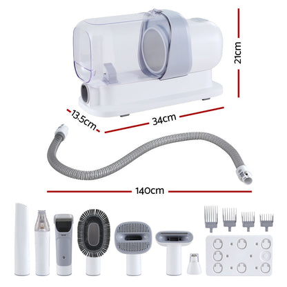 i.Pet Pet Grooming Kit Vacuum Dog Cat Hair Dryer Remover Clipper Brushes Cleaning Pet Care > Cleaning & Maintenance > Pet Grooming Supplies ipet