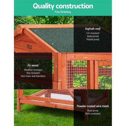 i.Pet Bird Cage 72cm x 60cm x 168cm Pet Cages Large Aviary Parrot Carrier Travel Canary Wooden XL Pet Care > Bird > Bird Cages & Stands ipet