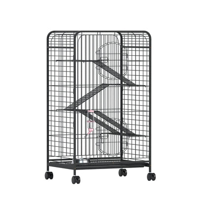 i.Pet Rabbit Cage Indoor Hutch Guinea Pig Bird Ferret Cat Hamster 110cm 4 Level Pet Care > Coops & Hutches > Small Animal Habitats & Cages ipet
