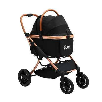 i.Pet Pet Dog Stroller Pram Large Cat Carrier Travel Pushchair Foldable 4 Wheels Pet Care > Dog Supplies > Dog Carriers & Crates Woofy and Whiskers