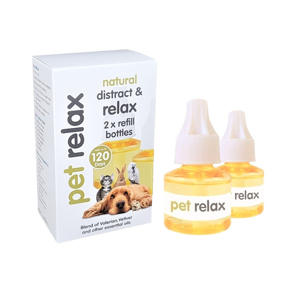 Pet Relax - Natural Distract & Relax Plug Diffuser - Refill (2 x 40ml)