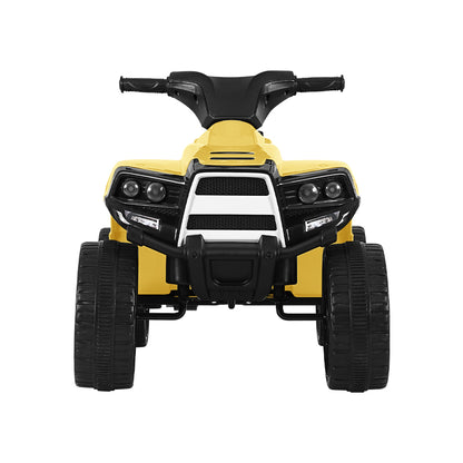 Rigo Kids Ride On ATV Quad Motorbike Car 4 Wheeler Electric Toys Battery Yellow Baby & Kids > Ride On Cars, Go-karts & Bikes > Ride On Cars Woofy and Whiskers