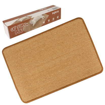 PupLily Natural Sisal Cat Scratch Mat, 40 X 60 CM Pet Care > Cat Supplies > Cat Scratchers Woofy and Whiskers