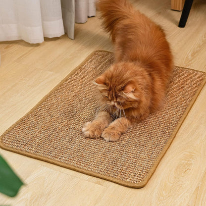 PupLily Natural Sisal Cat Scratch Mat, 40 X 60 CM Pet Care > Cat Supplies > Cat Scratchers Woofy and Whiskers