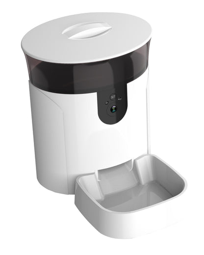 Tech4Pets 7L Smart Pet Feeder with HD Camera & App Control Pet Care > Dog Supplies > Dog Bowls, Feeders & Waterers Tech 4 Pets