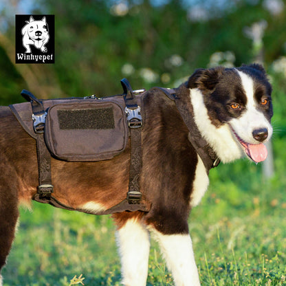 Whinhyepet Military Harness Black L Auto Accessories > Auto Accessories Others > Automotive Repair & Speciality Tools WINHYEPET