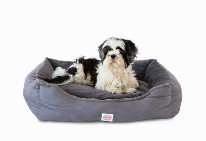 Easy to Clean Electric Heated Rabbit Faux Fur Covering Pet Bed - Medium Home & Garden > Bedding > Blankets & Throws Woofy and Whiskers