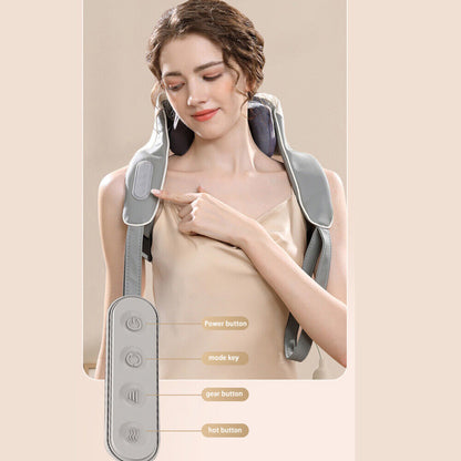 5D Massagers for Neck and Shoulder with Heat Goletsure Pain Relief Deep Kneading Brown Health & Beauty > Massage & Relaxation > Massagers Woofy and Whiskers