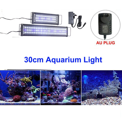30cm Aquarium Light Lighting Full Spectrum Aqua Plant Fish Tank Bar LED Lamp Pet Care > Aquarium > Aquarium Lighting Dynamic Power