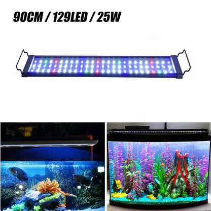 90cm Aquarium Light Lighting Full Spectrum Aqua Plant Fish Tank Bar LED Lamp Pet Care > Aquarium > Aquarium Lighting Woofy and Whiskers