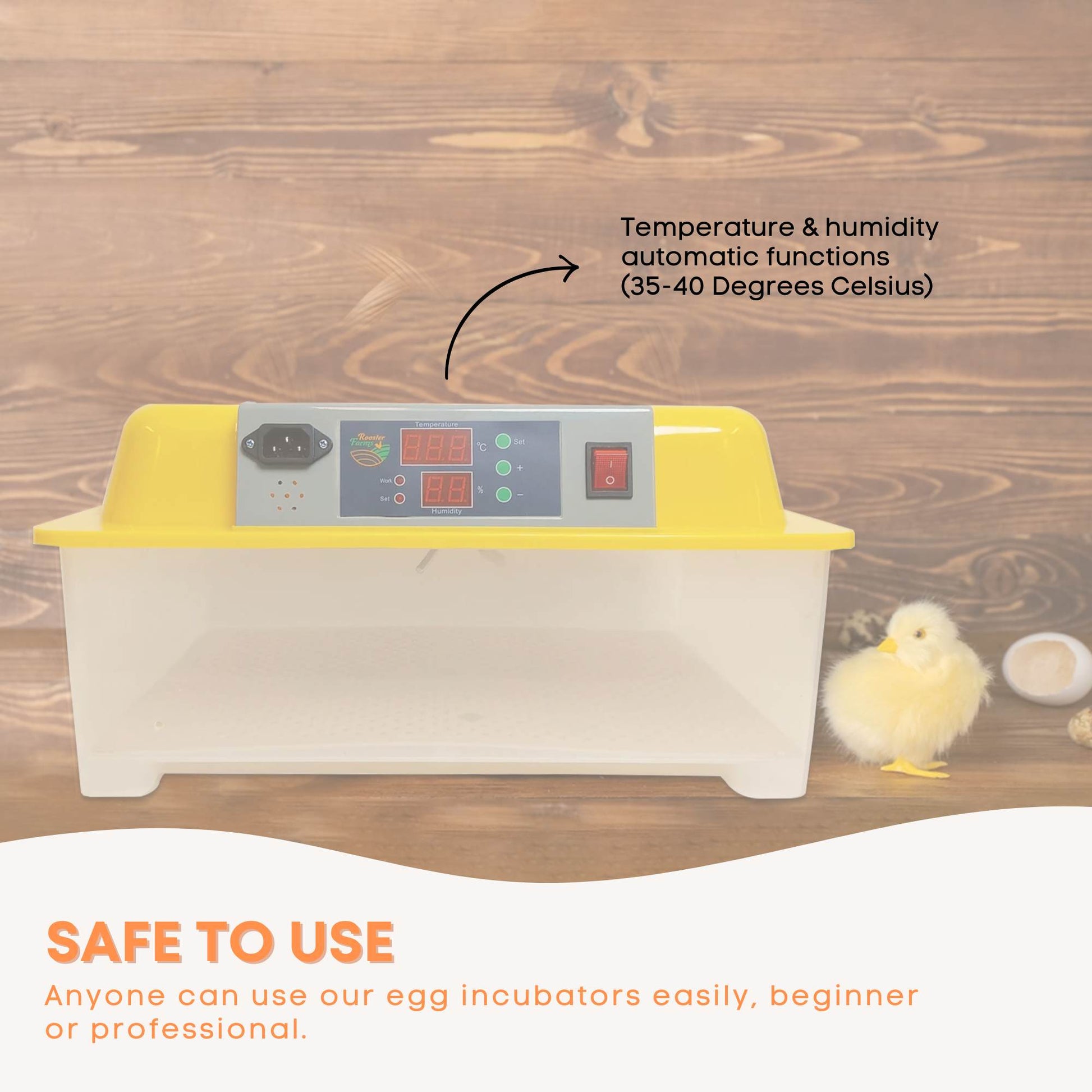 Electric 24 Egg Incubator + Accessories Hatching Eggs Chicken Quail Duck Pet Care > Farm Supplies > Farm Equipment ipet