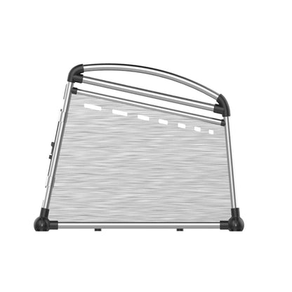 Aluminium Dog Travel Crate 56x65x77cm - Medium Pet Car Transport Cage Kennel Box Pet Care > Dog Supplies > Dog Carriers & Crates All for paws