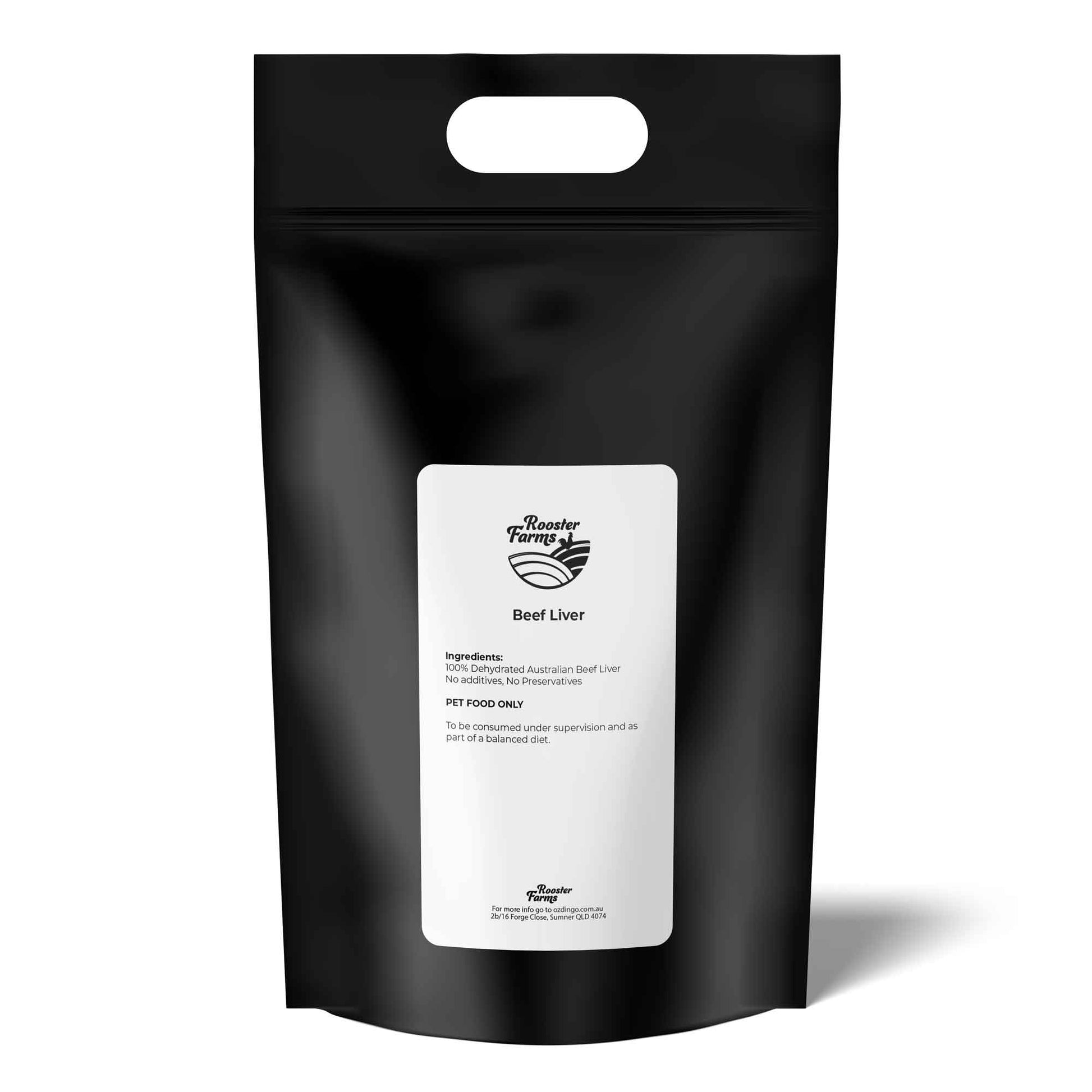 2Kg Dog Treat Beef Liver Pieces - Dehydrated Australian Healthy Puppy Chew Pet Care > Pet Food > Dog Food Rooster Farm