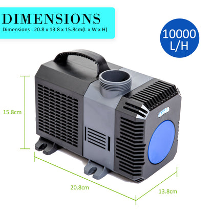 Combo Aquarium Garden Filter 10000L/H + Submersible Water Pump 10000L/H Pet Care > Aquarium > Aquarium Filters & Pumps Dynamic Power