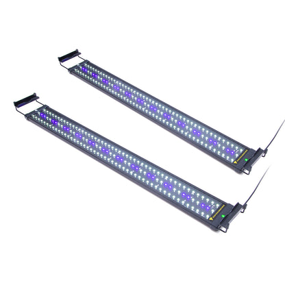 27W Set 2 Aquarium Blue White LED Light for Tank 95-115cm Pet Care > Aquarium > Aquarium Lighting Dynamic Power
