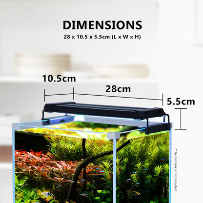 6W Aquarium Blue White LED Light for Tank 30-50cm Pet Care > Aquarium > Aquarium Lighting Woofy and Whiskers