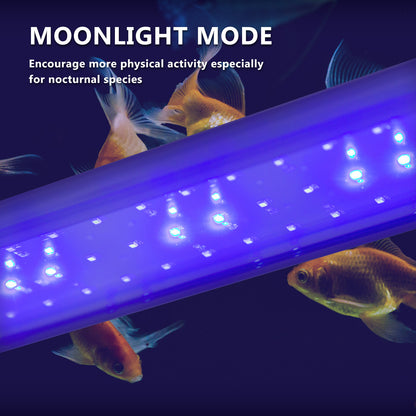 11W Aquarium Blue White LED Light for Tank 50-70cm Pet Care > Aquarium > Aquarium Lighting Dynamic Power