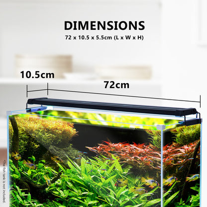 18W Set 2 Aquarium Blue White LED Light for Tank 75-95cm Pet Care > Aquarium > Aquarium Lighting Dynamic Power