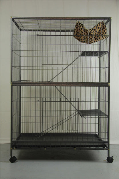 YES4PETS 3 X Platforms & 3 X Ladders For 140 cm Ferret Parrot Cat Bird Cage Pet Care > Bird > Bird Cages & Stands YES4PETS