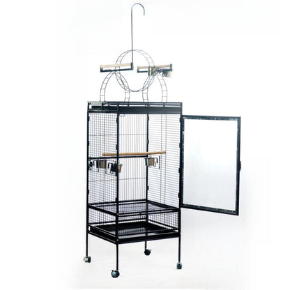 YES4PETS 174 cm Large Bird Budgie Cage Parrot Aviary With Metal Tray and Wheel Pet Care > Bird > Bird Cages & Stands YES4PETS