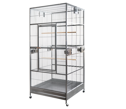 YES4PETS XXL 203cm Macaw Parrot Aviary Bird Cat Pet Cage On Wheels Pet Care > Bird > Bird Cages & Stands YES4PETS