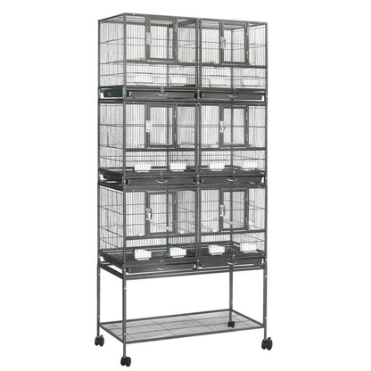 YES4PETS 208cm XXL Stackers Breeding Bird Budgies Aviary Cage Pet Care > Bird > Bird Cages & Stands YES4PETS