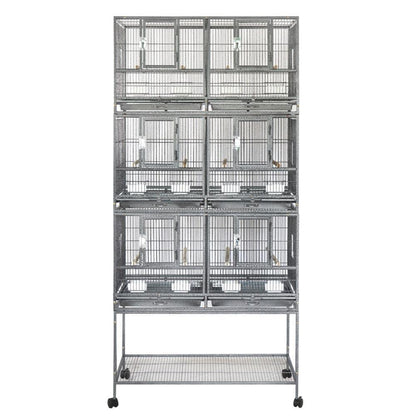 YES4PETS 208cm XXL Stackers Breeding Bird Budgies Aviary Cage Pet Care > Bird > Bird Cages & Stands YES4PETS