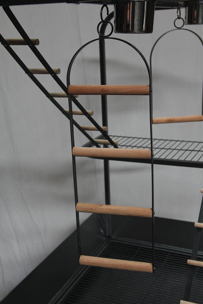 YES4PETS XXL Bird Cage Parrot Playpen Gym Toy Stand With Swing Ladders On Wheels Pet Care > Bird > Bird Cages & Stands YES4PETS