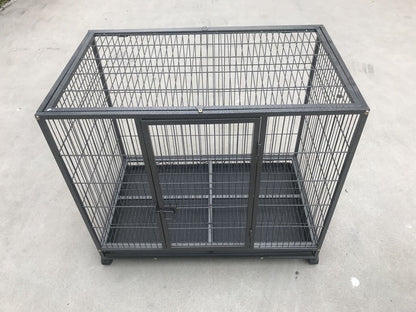 YES4PETS Medium Pet Dog Cat Cage Metal Rabbit Crate Carrier Kennel Wheel & Tray Pet Care > Coops & Hutches > Small Animal Habitats & Cages Woofy and Whiskers