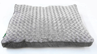 YES4PETS Medium Dog Puppy Pad Bed Kennel Mat Cushion Bed 85 x 60 cm Blue / Grey Pet Care > Dog Supplies > Dog Beds Woofy and Whiskers