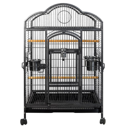 YES4PETS Bird Budgie Cage Parrot Aviary Carrier With Wheel Pet Care > Bird > Bird Cages & Stands YES4PETS