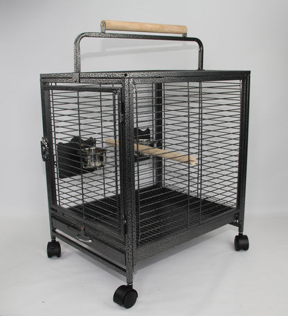 YES4PETS Small Bird Transport Budgie Cage Parrot Aviary Carrier With Wheel Pet Care > Bird > Bird Cages & Stands YES4PETS