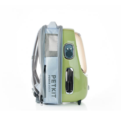 PETKIT Breezy 2 - Smart Cat Backpack - Green Pet Care > Cat Supplies > Cat Carriers & Crates Woofy and Whiskers
