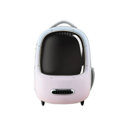 PETKIT Breezy 2 - Smart Cat Backpack - Pink Pet Care > Cat Supplies > Cat Carriers & Crates Woofy and Whiskers